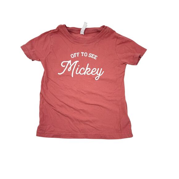 The Wishing Elephant Off to See Mickey Disney Tee - Picture 1 of 5